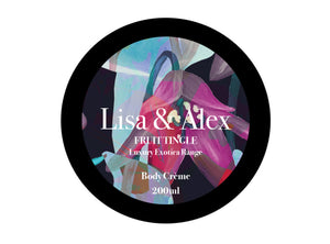 Lisa & Alex Luxury Moisturising Body Crème FRUIT TINGLE 200ml