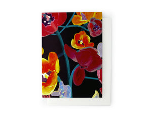 Lisa & Alex Designer Greeting Card ATOMIC FLOWER