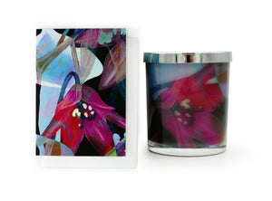 Lisa & Alex Hand Poured Pure Soy Candle & Designer Greeting Card Pack FRUIT TINGLE